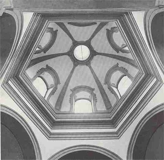 04 Oratorio di San Gregorio Monza  interno della cupola 1976