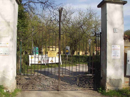 15  Cancello del Galoppatoio annesso alla Villa Mirabello  nel Parco di Monza